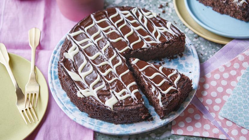 Microwave chocolate cake