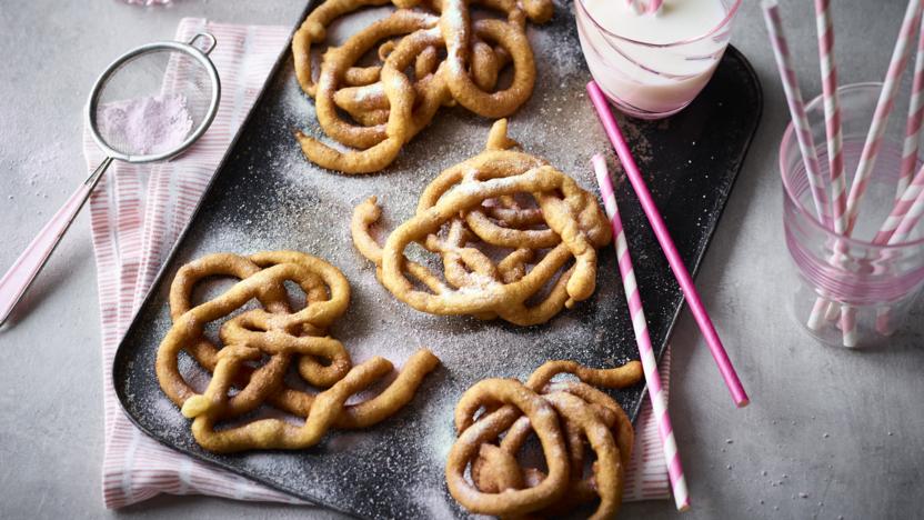 The Best Gluten Free Funnel Cake Recipe - Fearless Dining