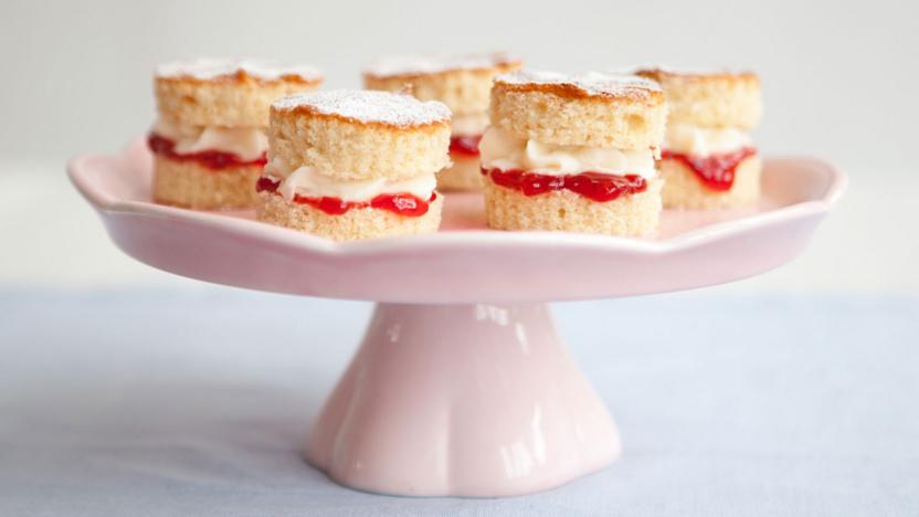 Mini Victoria sandwiches