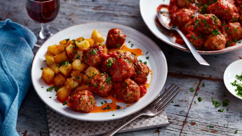 Moorish lamb meatballs