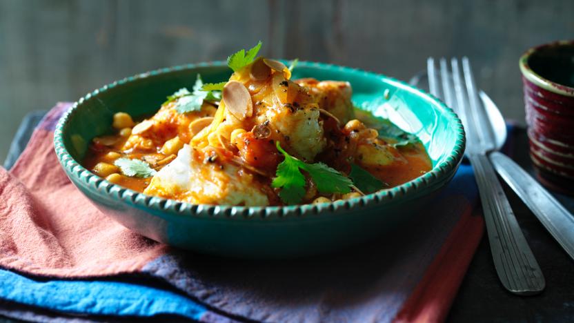 Moroccan fish stew