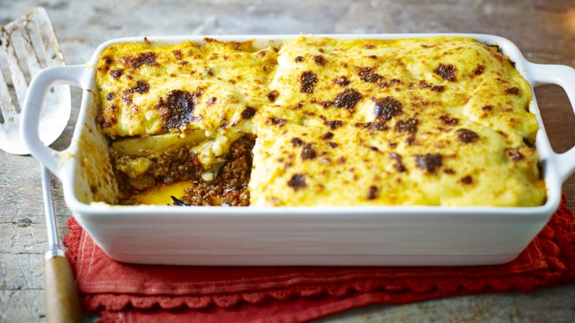 The Hairy Bikers' moussaka