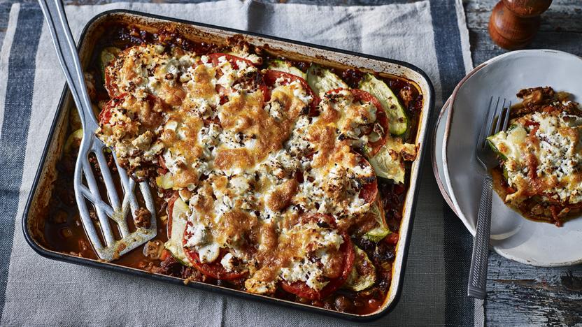 One-layer lasagne recipe - BBC Food