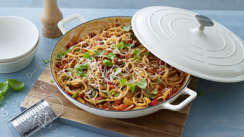 One-pot easy chorizo pasta