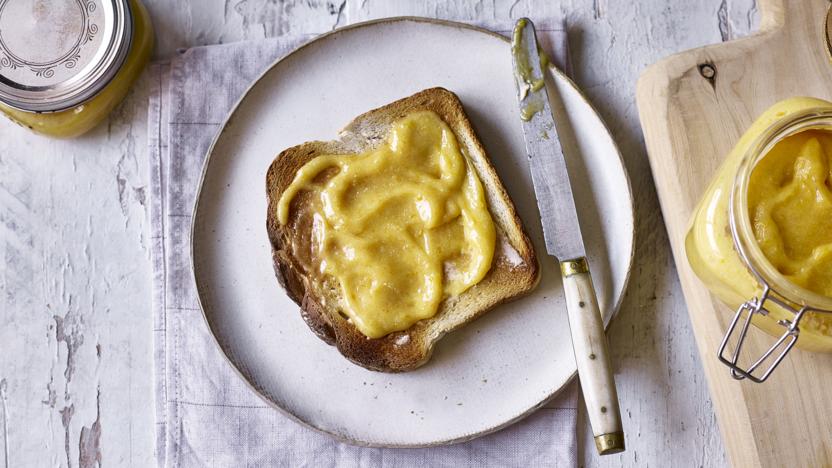 Orange and thyme curd