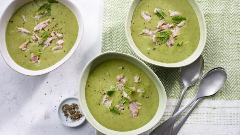 Pea and ham soup recipe - BBC Food