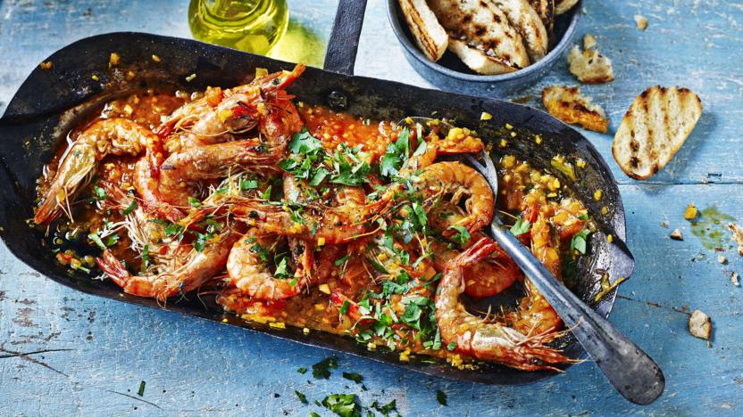 Prawns alla busara