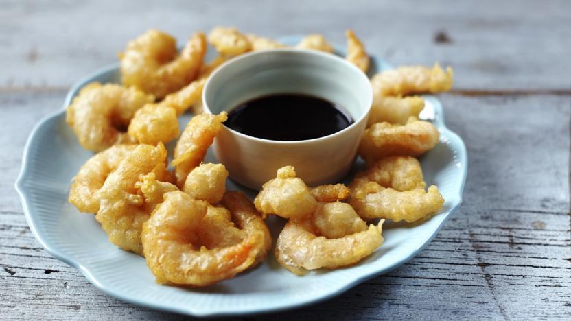 Prawn tempura