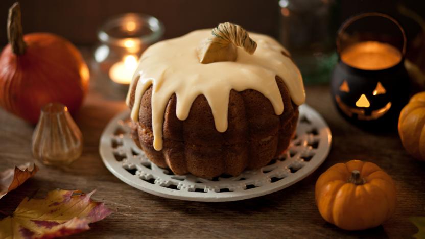 Pumpkin Cake with Cream Cheese Frosting - Kristine's Kitchen