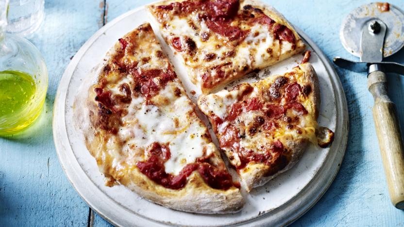 Easy no-yeast pizza