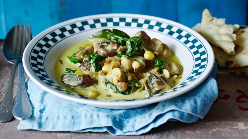 Quick veggie korma