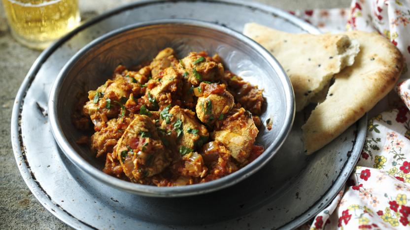 Quick chicken Madras