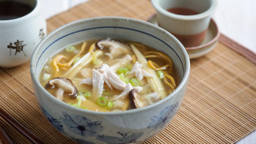 Quick hot and sour noodle soup recipe - BBC Food