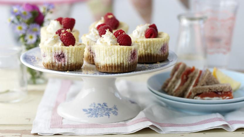 Raspberry Cheesecake Cupcakes Recipe Bbc Food