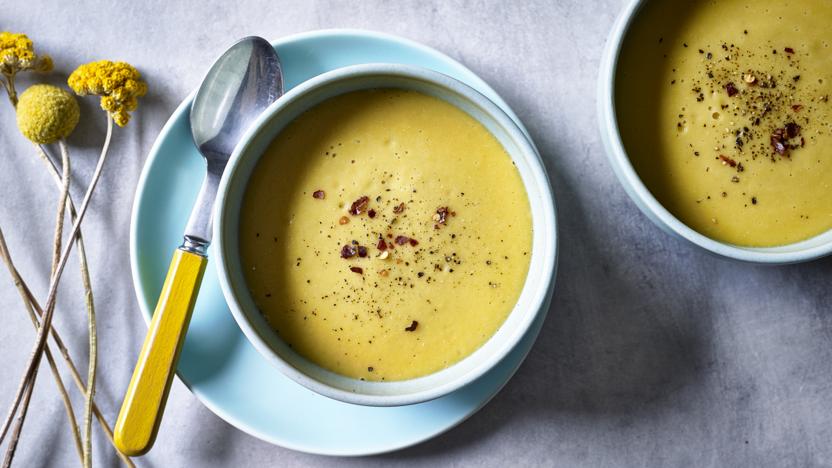 Red lentil and butternut squash soup recipe - BBC Food