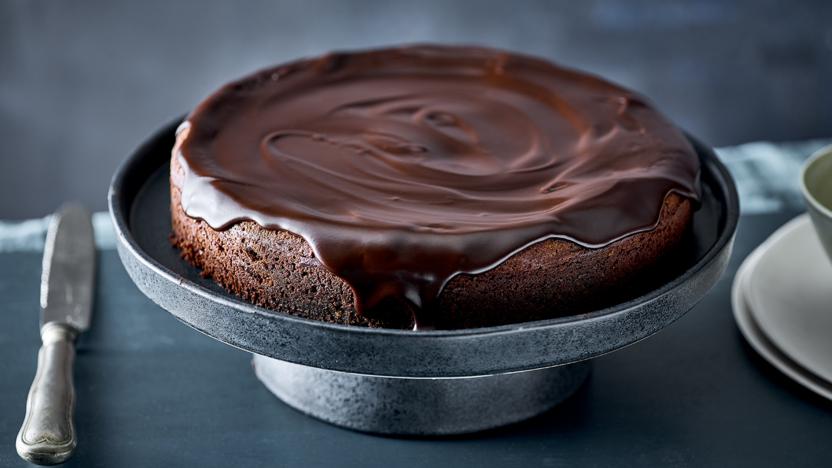 Flourless Chocolate-almond Cake : Recipes : Cooking Channel Recipe | Zoë  François | Cooking Channel