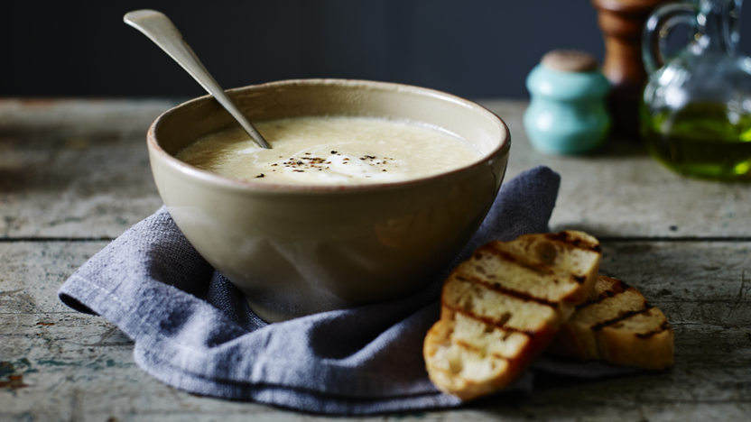 Roast Parsnip And Rosemary Soup Recipe Bbc Food 3351