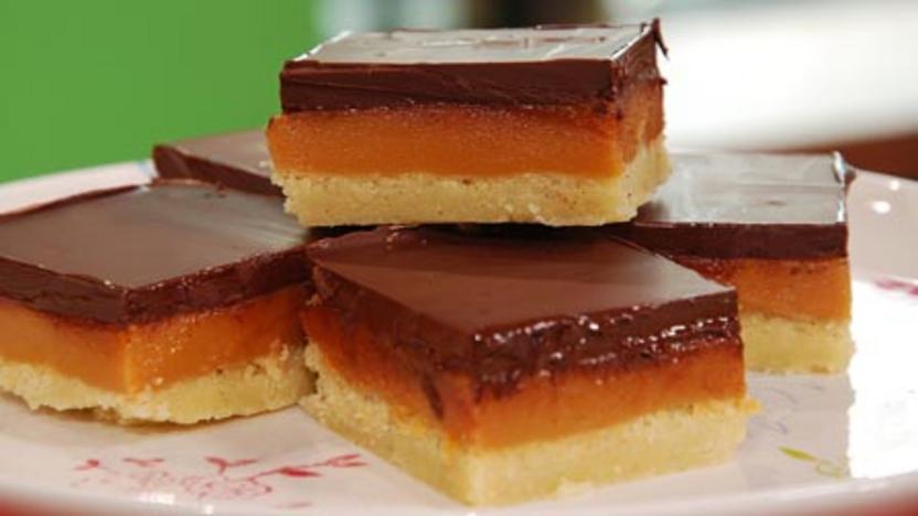 Salted caramel millionaire’s shortbread