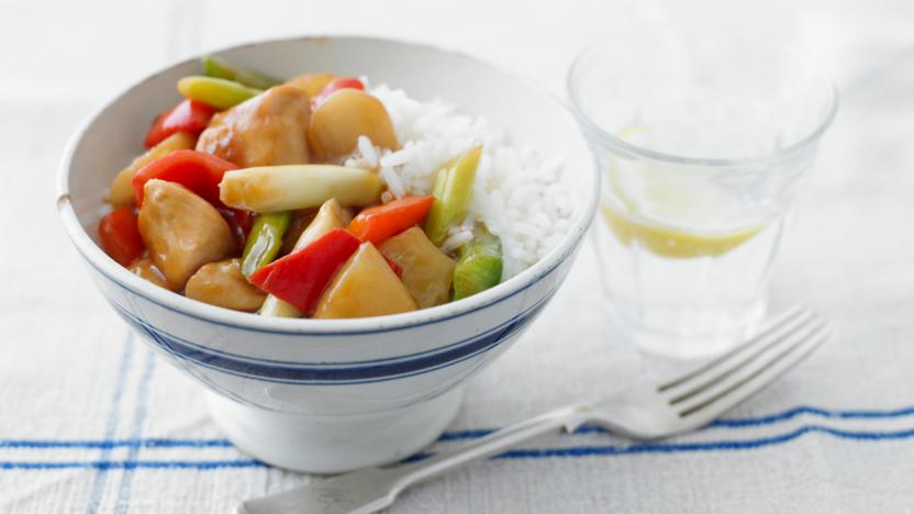 Simple sweet and sour chicken