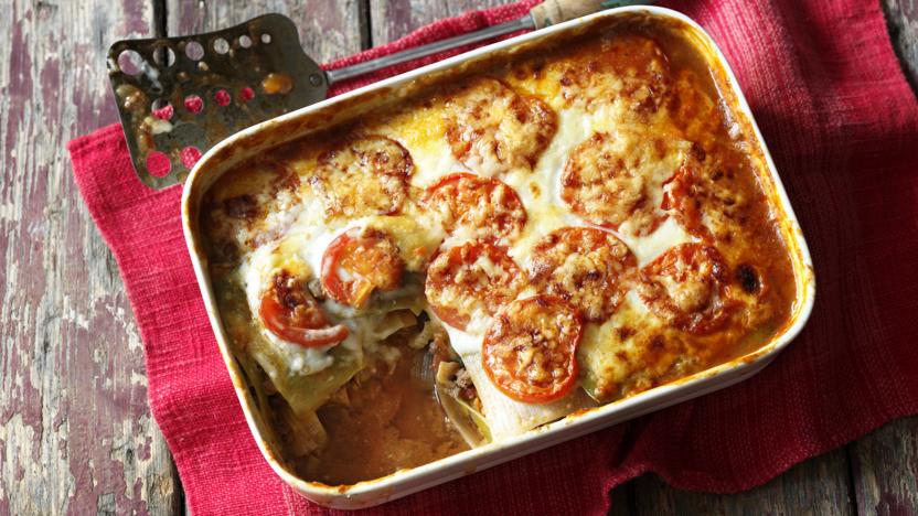 Skinny beef lasagne recipe - BBC Food