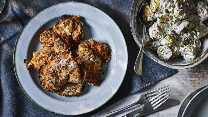 Southern "fried" chicken