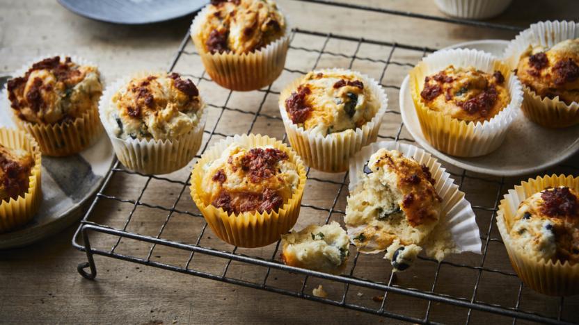 Mary Berry's cheesy muffins