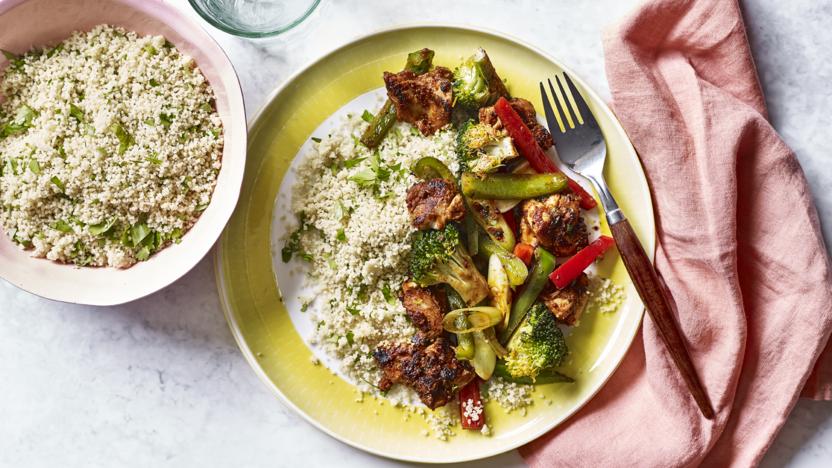 Lemon and pomegranate couscous recipe - BBC Food