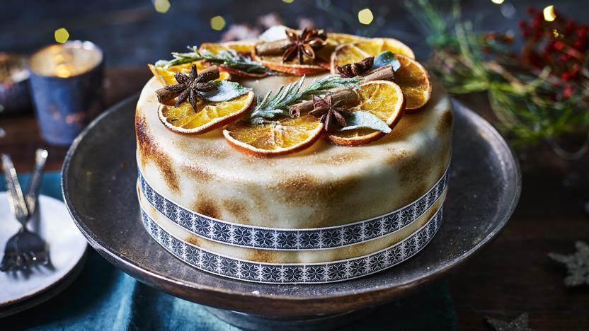 Spiced Christmas cake recipe - BBC Food