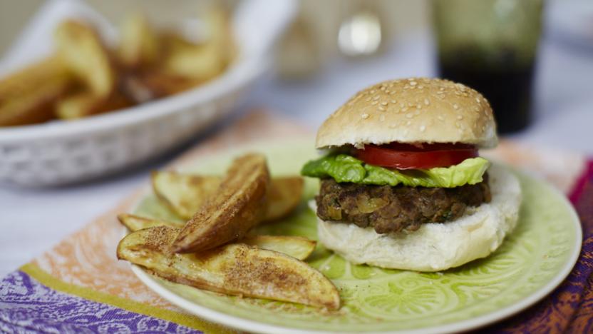 BBC Food - Recipes - Splendidly spicy beef burger