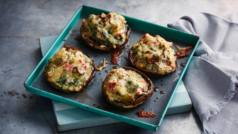 Stuffed mushrooms recipe - BBC Food