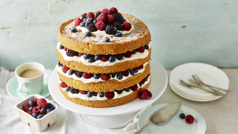 Summer Party Gateau Recipe c Food