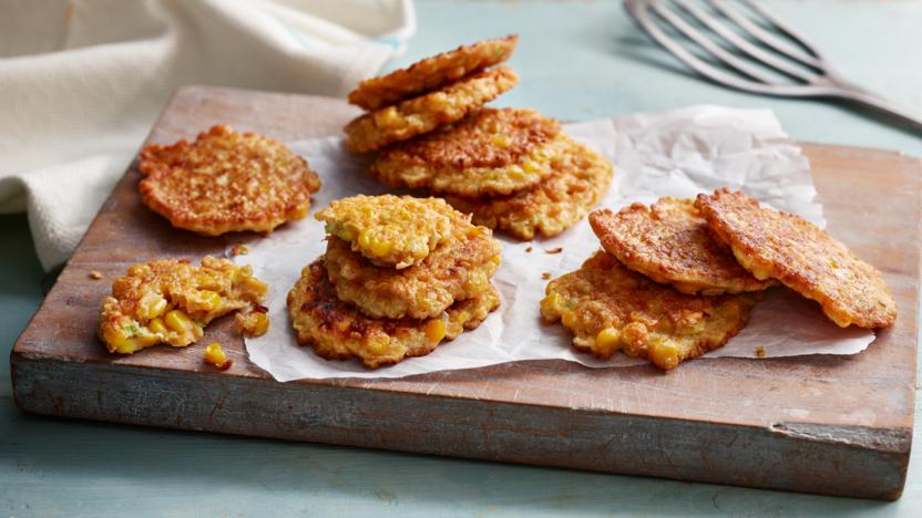 Sweetcorn fritters