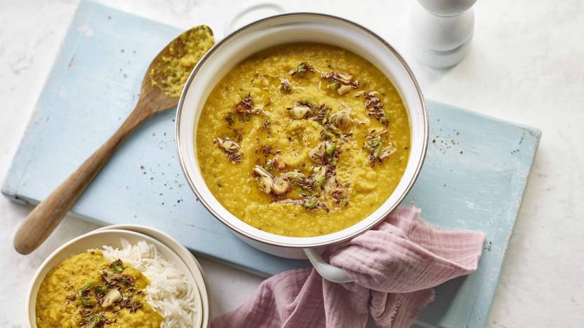 Tarka dal with rice recipe - BBC Food