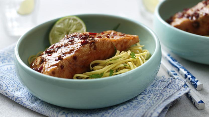 Teriyaki salmon recipe - BBC Food