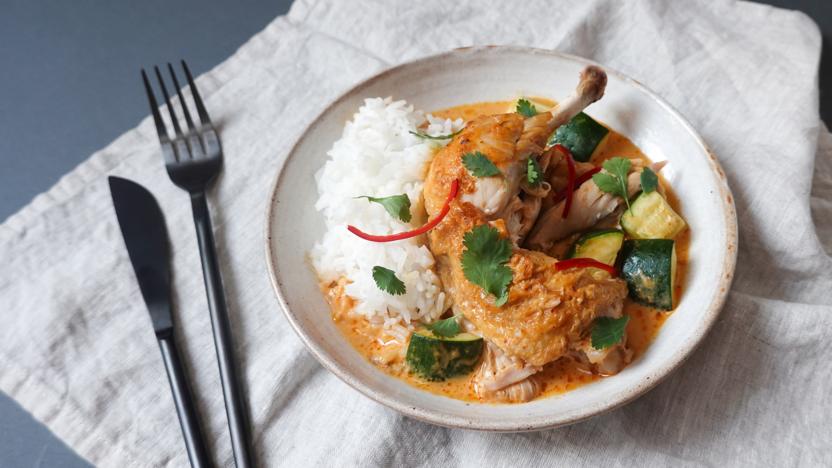 Pressure cooker thai sales red curry