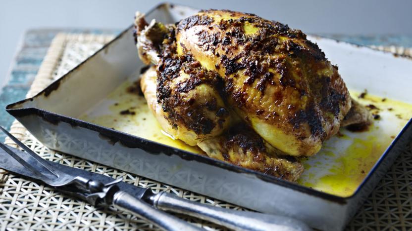 Thai roast chicken