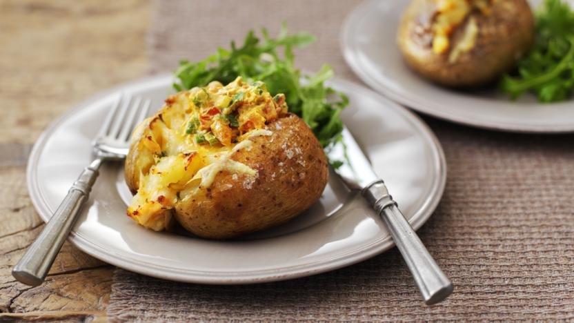 Baked potatoes recipe | BBC Good Food
