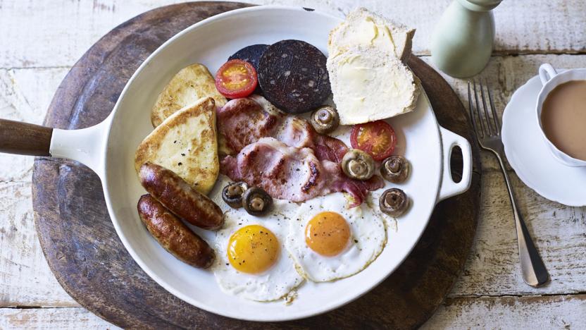 One-pan veggie English breakfast recipe - BBC Food