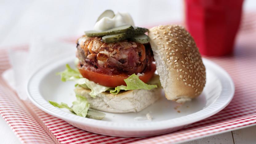 Veggie Burger Recipe Bbc