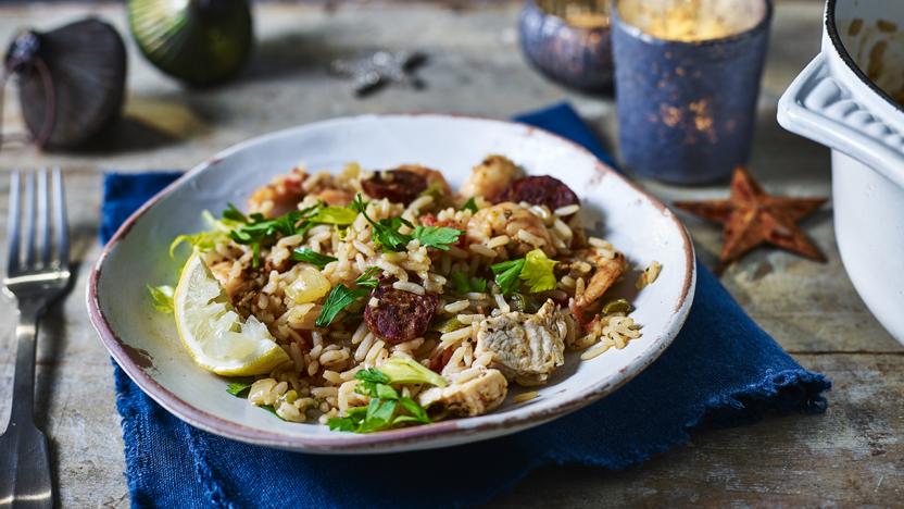 Turkey jambalaya