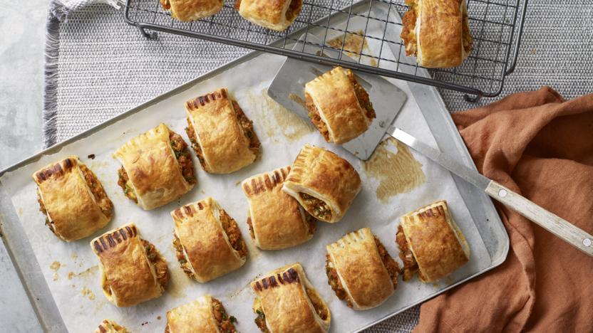 Vegan sausage rolls