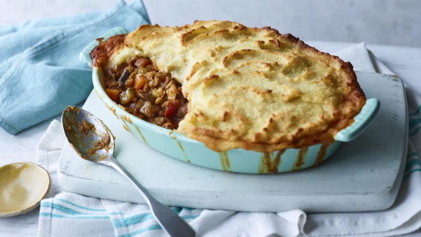 Vegan shepherd’s pie 