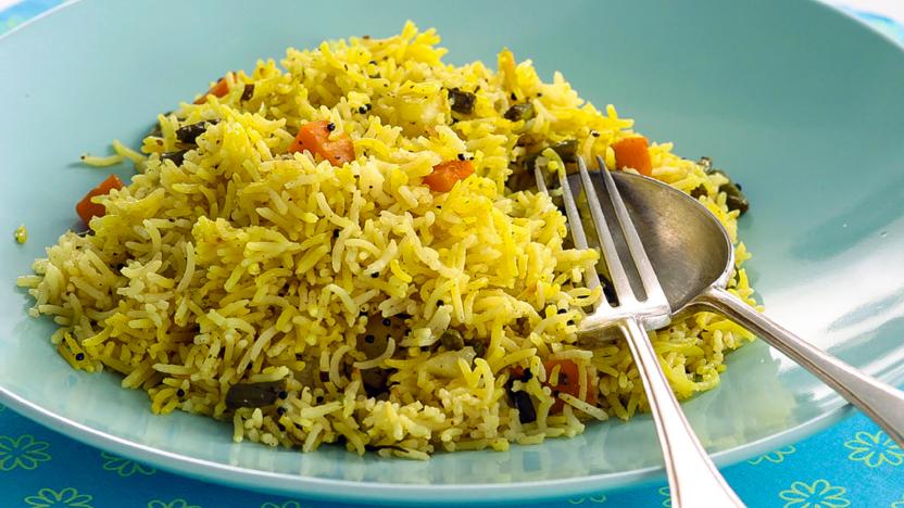 Vegetable pilau rice