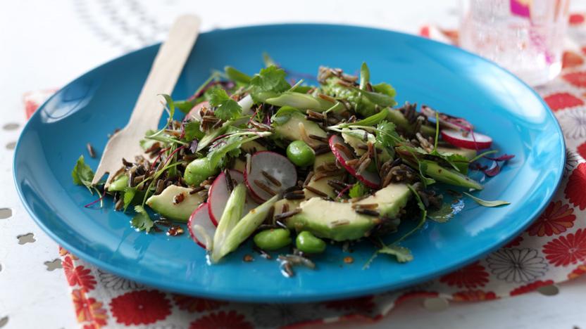 Wild rice salad