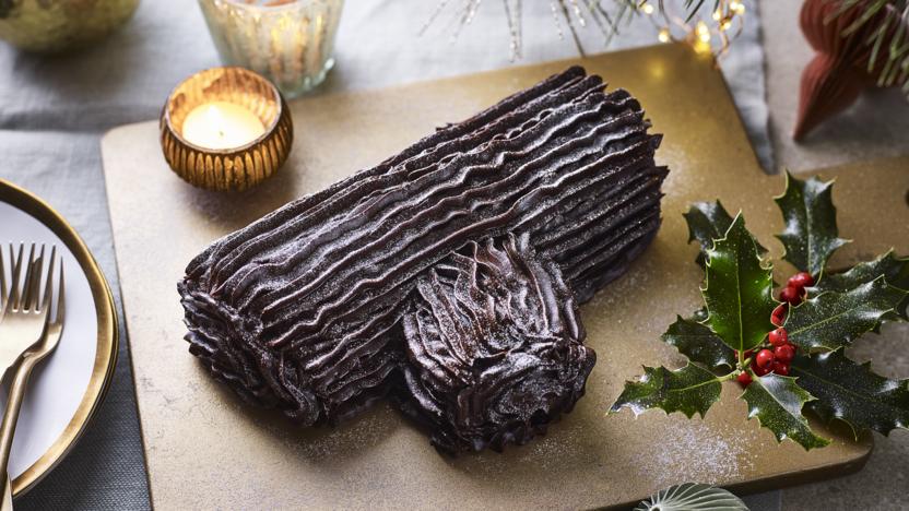 yule log plush