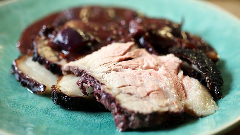 Bbc One Nigel Slater S Dish Of The Day Series Making The Most Of It Pork And Blackberries