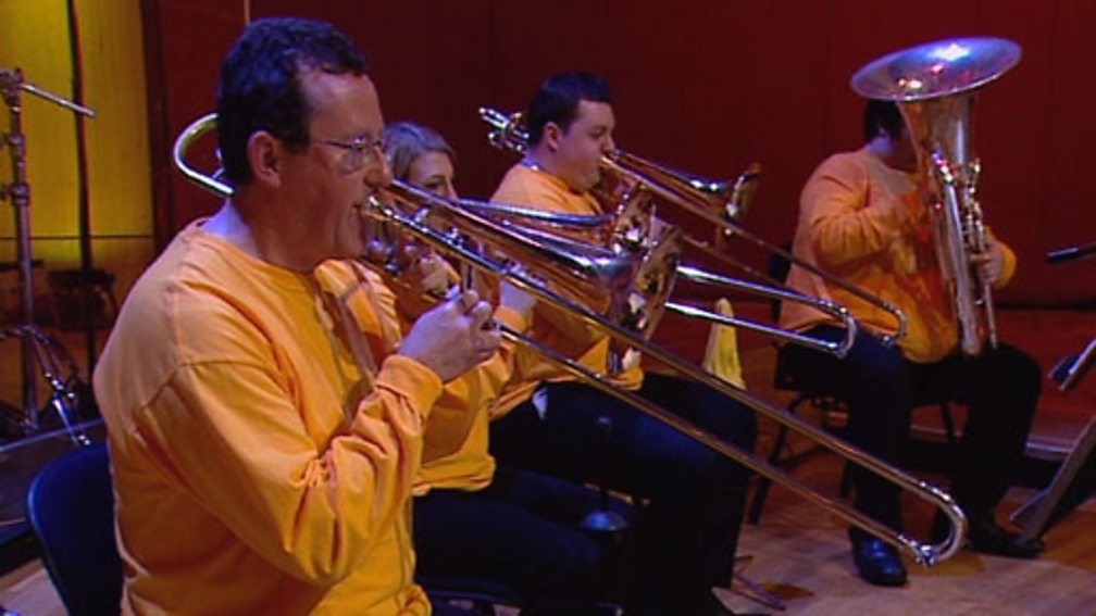 BBC Two Let's Play with the Orchestra, The percussion section of the