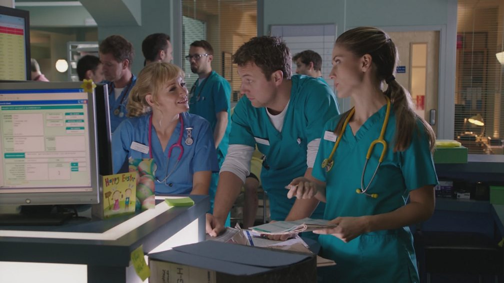 Bbc One Casualty Series 27 And The Walls Come Tumbling Down