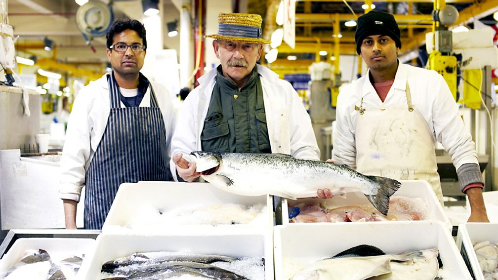 BBC Two The London Markets, The Fish Market Inside Billingsgate