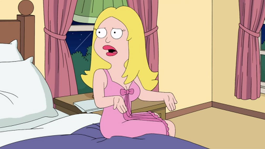 BBC Three - American Dad!, Series 8, The Unbrave One, Is Francine pregnant?...